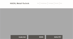 Desktop Screenshot of metall-technik.eu