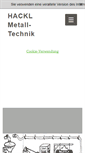 Mobile Screenshot of metall-technik.eu